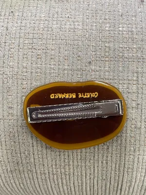 Coffee bean hair clip Brown thumbnail 2