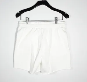 TNA Aritzia Cozy AF Fleece Cotton Boyfriend Mini Sweat Shorts Lounge White Small thumbnail 5