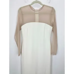 Antonio Melani x Elizabeth Damrich Babe Mesh Crepe Soutache Maxi Dress US 2 NWT thumbnail 6