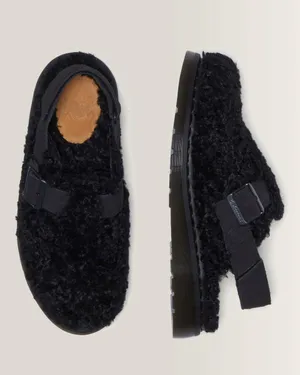 ✨ NWT Dr. Martens Jorge II WarmWair Fleece Slingback Mules - Black 🖤 (US W 8 / M 7 / EU 39) thumbnail 3