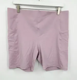 Aerie Offline Pink Seamless High Rise Biker Shorts Size 2XL thumbnail 1