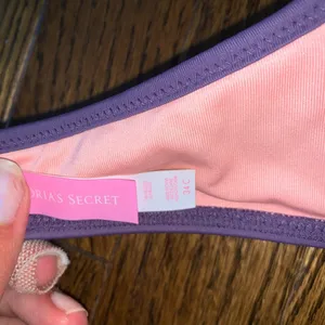 Victoria's Secret Plum Ruffle Bikini thumbnail 5