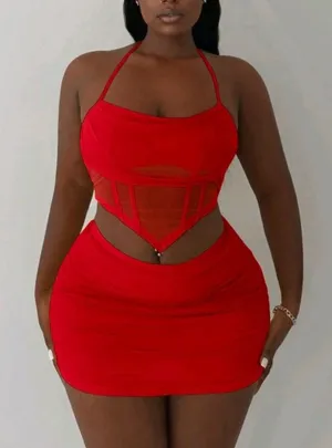 Women’s Y2k trendy 2-Piece set  thumbnail 1