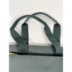 Tucano Work Out 3 Gray 15.6 Laptop Tote Bag Padded Case Yellow Interior WO3 thumbnail 4