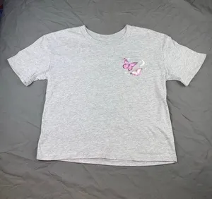 NEW Butterfly Tshirt Gray thumbnail 5