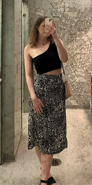 Runaway Paris satin skirt thumbnail 1