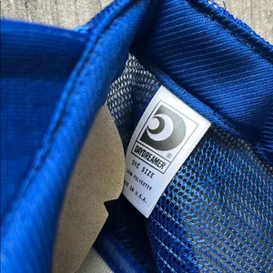 Dreamers Blue Racing Cap with Yellow Logo thumbnail 4
