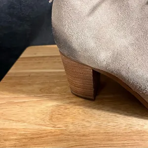 Toms Lunata Tan Burnished Heeled Ankle‎ Boots Size 8.5 thumbnail 4