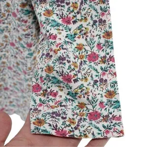 Vintage Victoria's Secret Gold Label Floral Cottagecore Sleep Shirt/Dress S thumbnail 6