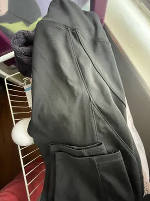 Capri Athletic Leggings Black thumbnail 4