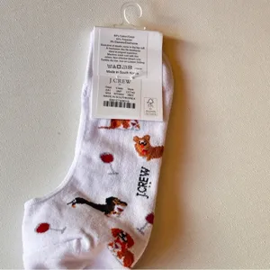 J.Crew Women's No Show Seasonal Theme Socks Sz OS NWT thumbnail 5