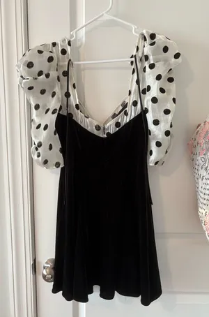 For Love & Lemons Polka dot dress thumbnail 3