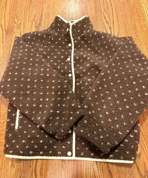 Fleece Buttermelon Brown Size M thumbnail 1