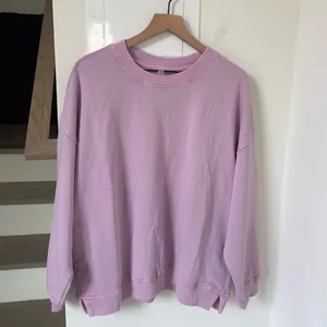Free People All Star Solid Pullover in Jam Jewel Pink / Purple - NWT thumbnail 3