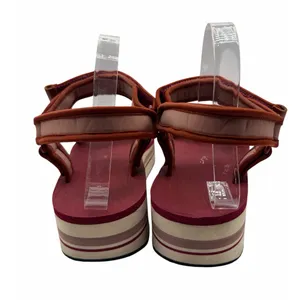 Tory Burch Sport Strappy Sandal Pink Magnolia Loganberry Size 9.5 Y2K Athleisure thumbnail 2