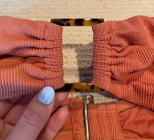 Toluca Swim Juliette Onyx Rib Top ❗️No Longer Making❗️ thumbnail 3
