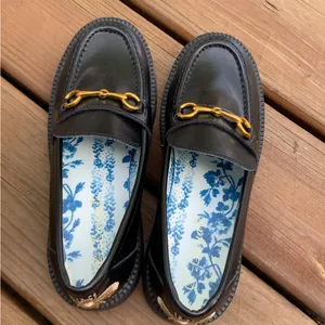 Modern chunky sole loafers 🖤🖤 Black Size 7 thumbnail 5