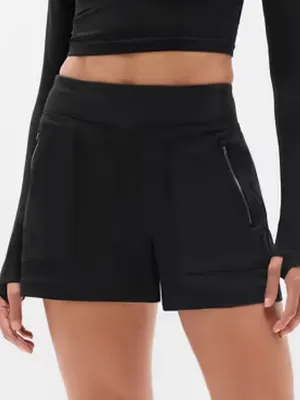 Athleta Trekkie North Short Black Size 0 thumbnail 1