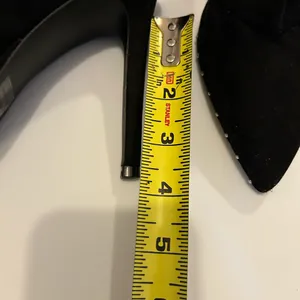 Qupid black point toed mule heels - size 8 thumbnail 7