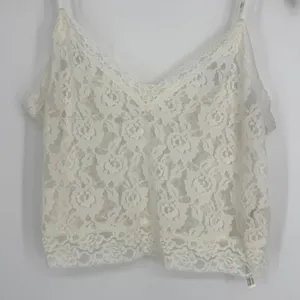 By Anthropologie Lace Camisole XL Ivory Coquette Romantic Boho Layering Floral thumbnail 5