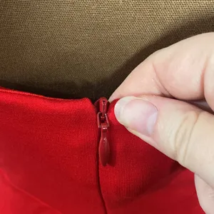 Lulus Sealed With a Kiss Red Ruffled Bodycon Dress in red size M thumbnail 9