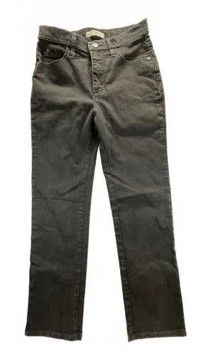 Lee Classic Fit at the Waist Women’s Black Straight Leg Jeans 28x28 thumbnail 1