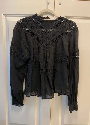 Black Lace Blouse thumbnail 1