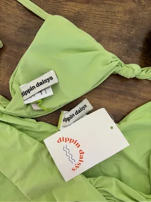 Dippin' Daisy's Bright Green Bikini thumbnail 3