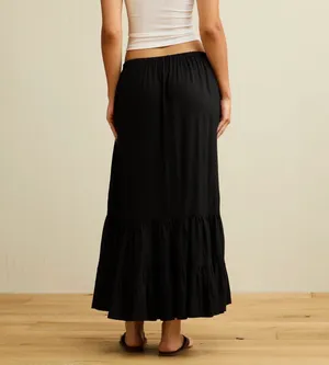 American Eagle Outfitters Black Maxi Skirt thumbnail 3