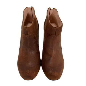 Betsey Johnson Jensen Leather Chestnut Brown Bootie Boots thumbnail 3