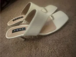 Aqua Leather Sandals 8.5 thumbnail 2