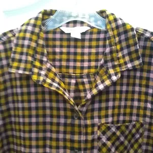 FINAL MARKDOWN Ladies' NWT Old Navy Flannel Top (L) thumbnail 2