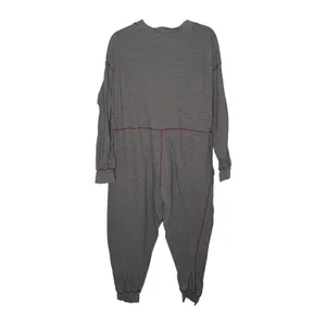 Natural Life Jumpsuit Womens Small Grey Excellent‎ Contrast Stitch Cotton Slub thumbnail 3
