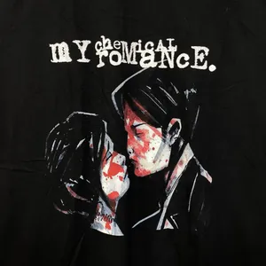 My Chemical Romance Three Cheers for Sweet Revenge Emo Tee 2X thumbnail 2