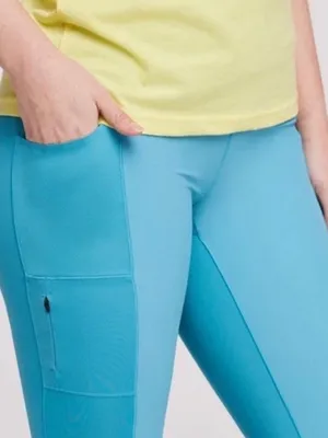 NWT Cotopaxi Women’s Verso Hike Tights Workout Leggings Poolside Blue Size XS thumbnail 4