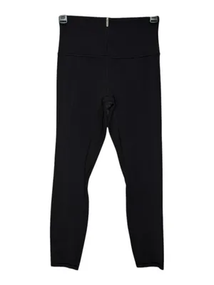 Lululemon ✵ Align High Rise Zip Front Nulu Cropped Pant 25" ✵ Black ✵ 6 W5FMES thumbnail 12