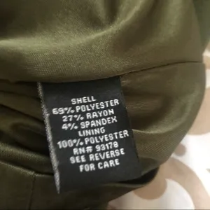 Premise Colorblock Sheath Shift Career Office Black Tan Moss Green Dress 8 thumbnail 9