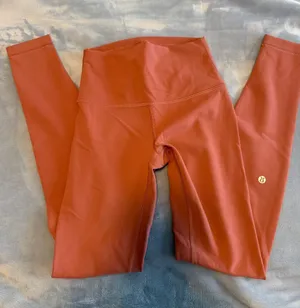 lululemon athletica Rust Red Leggings thumbnail 1