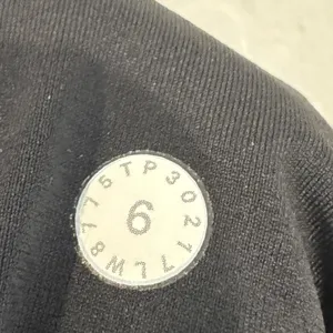 Lululemon‎ Lost in Pace Skort Size 6 Tall Black Country Club Preppy Tennis Prep thumbnail 6