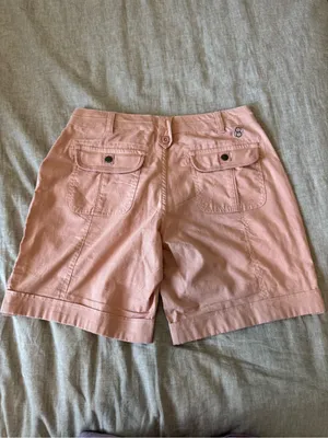 Aventura Women’s Pale Pink Cargo Hiking Shorts thumbnail 7
