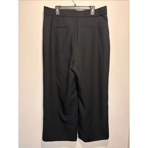 Torrid Studio NWT Tailored Twill Wide Leg High Rise Pants in Deep Black 14 S thumbnail 2