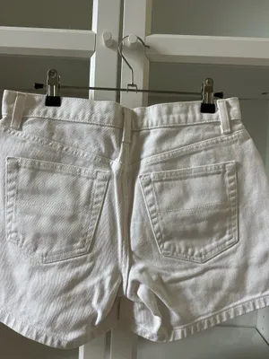 Tommy Hilfiger White Jean Shorts thumbnail 4