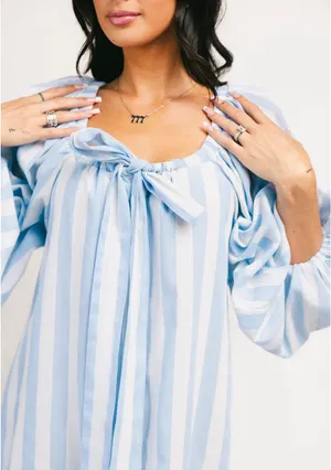 Capri Zoco Maxi Dress Blue Size M thumbnail 4