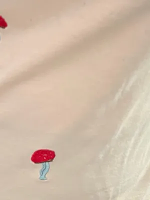 SHEIN cream mushroom top Red Size M thumbnail 8