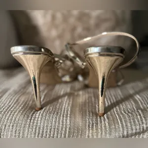 Wild Diva Women's Rhinestone Embellished Straps Formal Stiletto High Heels thumbnail 14