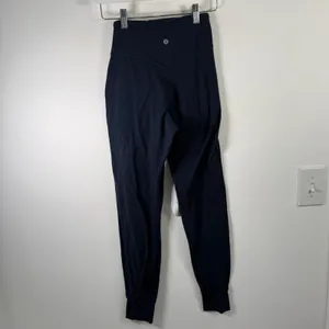 Lululemon‎ Align Jogger True Navy Nulu 28" Travel Lounge Casual W5BPXS Womens 2 thumbnail 4