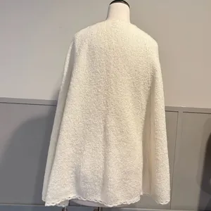 Cream Knit Button thumbnail 5