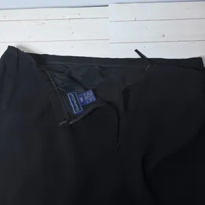 Vintage 90s Charter Club Black Pencil Skirt Plus Size 16 W Knee Length Office thumbnail 5