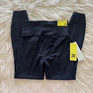 All In Motion Effortless Support Leggings Black Size Small thumbnail 4