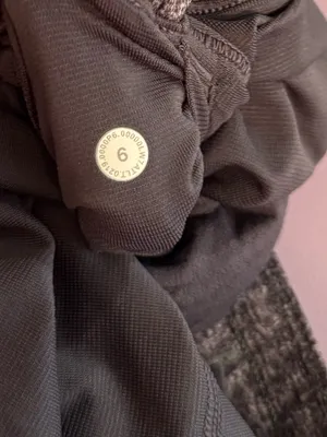 Lululemon Hotty Hot Short II *Long 4" Heather Lux Multi‎ Black thumbnail 5